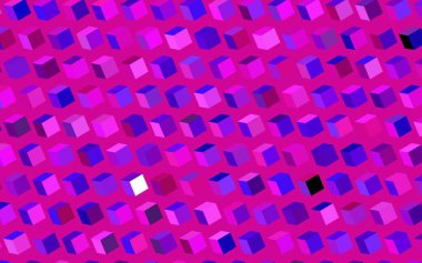 Koyu mor, pembe vektör arkaplan, çokgen tarzında. Soyut arkaplanda dikdörtgenler ve renkli gradyanlar. İş ilanları, broşürler, broşürler için desen