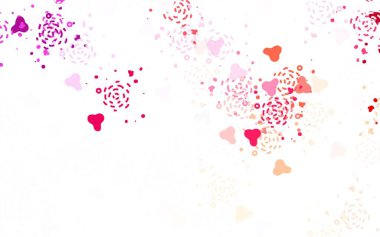 Açık mavi, soyut şekilli sarı vektör arkaplan. Rastgele şekillerle soyut tarzda dekoratif tasarım. Web siteniz için basit tasarım.