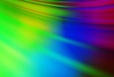 Koyu renk vektörü soyut parlak arkaplanı bulanıklaştırdı. Yaratıcı illüstrasyon, yarım tonlu ve eğimli. Marka kitabı için zarif bir arkaplan.