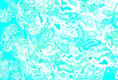 Rastgele şekilli açık yeşil vektör deseni. Soyut gradyan şekilli basit renkli çizimler. Duvar kağıtları için zarif tasarım.