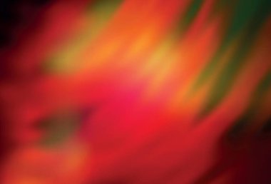 Koyu kırmızı, sarı vektör parlak deseni bulanıklaştırdı. Parlak renkli bir illüstrasyon. Marka kitabı için zarif bir arkaplan.