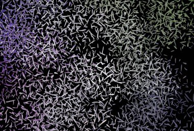 Koyu pembe, parlak çizgili yeşil vektör arkaplan. Soyut şablon üzerinde çizgileri olan renkli, parlak bir illüstrasyon. Reklamınız, posteriniz, afişiniz için en iyi tasarım.