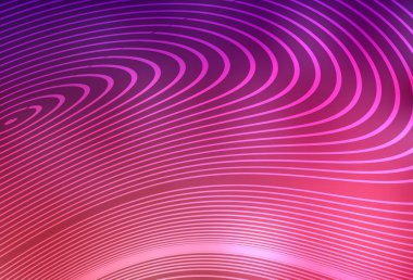 Koyu mor, eğri çizgileri olan pembe vektör deseni. Yaratıcı illüstrasyon, yarım tonlu ve eğimli. Tasarımınız için desen.