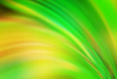 Açık yeşil, sarı vektör modern zarif düzen. Gradyan tasarımlı, soyut, ışıltılı çizimler. Marka kitabınız için yeni biçim tasarımı.