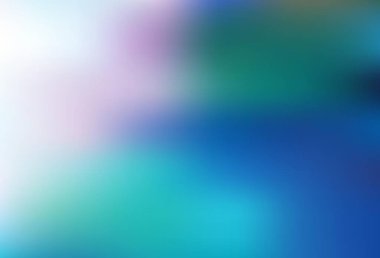 Açık BLUE vektör renkli bulanık arkaplan. Soyut ve gradyan renkte renkli çizimler. İş tasarımınız için yeni biçim.