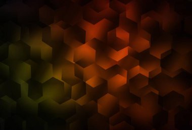 Koyu kırmızı vektör çokgen arkaplan. Üçgenli modern soyut çizim. Marka kitabınız için yeni şablon.