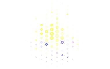 Açık mavi, daire şekilli kırmızı vektör düzeni. Doğa tarzında renkli baloncuklu soyut illüstrasyon. Marka kitabınız için yeni şablon.