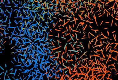 Düz çizgileri olan koyu renkli vektör arkaplan. Bulanık arkaplanda gradyanı olan çizgiler. Reklam, kitapçıklar, broşürler için desen.