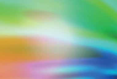 Açık yeşil vektör soyut parlak desen. Soyut ve gradyan renkte renkli çizimler. İş tasarımınız için yeni biçim.