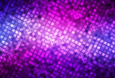 Açık Mor, pembe vektör düzeni çizgiler, dikdörtgenler. Dikdörtgenli soyut gradyan çizimi. Reklamlar için desen.