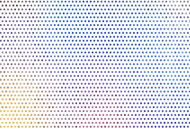 Kabarcıklı hafif çok renkli vektör arkaplanı. Bulanık yağmur damlaları olan soyut bir çizim. Reklamlar, broşürler için desen.