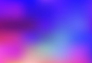 Açık Pembe, Mavi vektör soyut bulanık düzen. Görüntü tarzında tamamen yeni bir renkli çizim. Tasarımının yeni yolu.