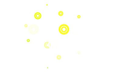 Açık yeşil, benekli kırmızı vektör arka plan. Parlak renkli soyut çemberlerin olduğu bir resim. Marka kitabınız için yeni şablon.