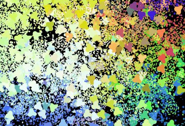 Soyut şekilli koyu renkli vektör arkaplanı. Soyut gradyan şekilli basit renkli çizimler. İşiniz için en iyi akıllı tasarım.