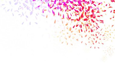 Yapraklı hafif çokrenkli vektör karalama deseni. Karalama tarzında yaprakları olan belirsiz bir çizim. Duvar kağıdı tasarımınız için yeni bir doku.