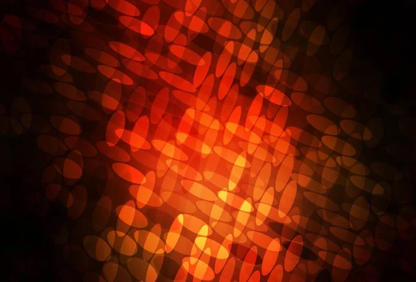 Tmavě Červené Vektorové Pozadí Tečkami Abstraktní Ilustrace Barevnými Bublinami Přírodním — Stockový vektor