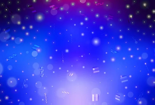 Σκούρο Ροζ Μπλε Διανυσματικό Μοτίβο Σφαίρες Σύγχρονη Αφηρημένη Εικόνα Πολύχρωμες — Διανυσματικό Αρχείο