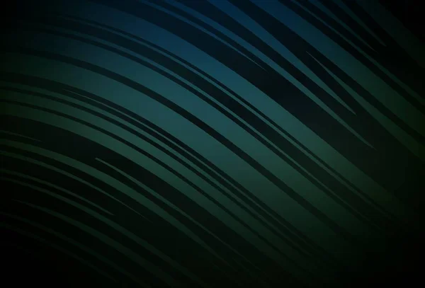 Dark Green Vector Colorful Blur Backdrop Elegant Bright Illustration Gradient — Stock Vector