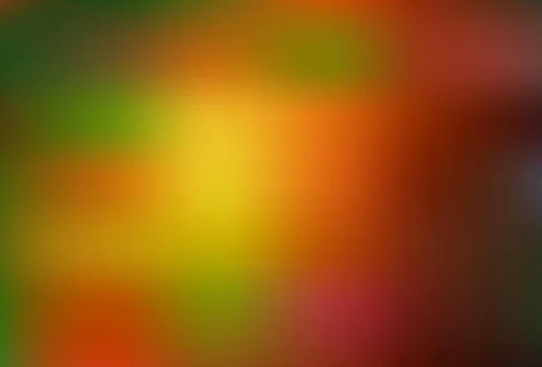Mörkorange Vektor Abstrakt Ljus Konsistens Färgglad Abstrakt Illustration Med Lutning — Stock vektor
