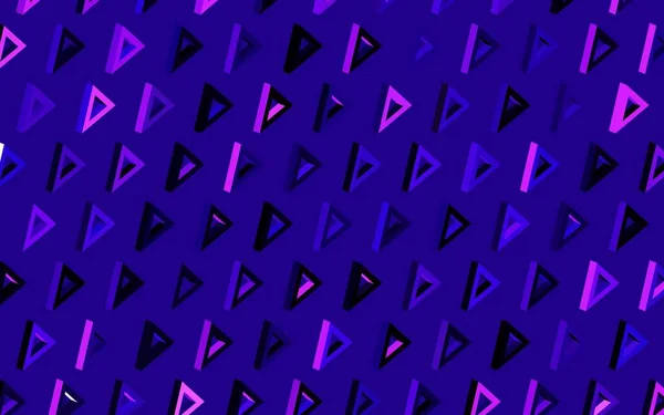 Fond Vectoriel Violet Foncé Avec Style Polygonal Design Décoratif Dans — Image vectorielle