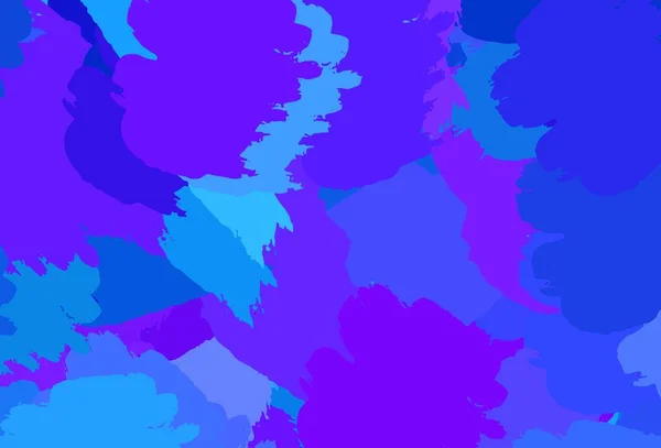 Ανοιχτό Ροζ Μπλε Διανυσματικό Πρότυπο Χαοτικά Σχήματα Απλή Πολύχρωμη Απεικόνιση — Διανυσματικό Αρχείο