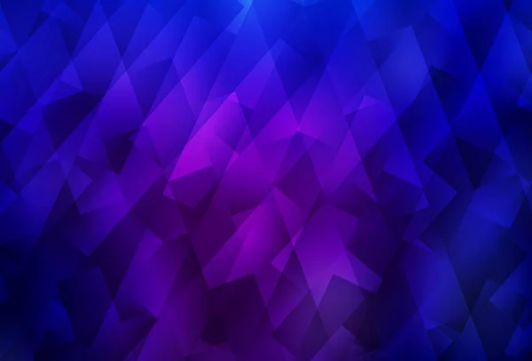 Dark Purple Fondo Vectorial Rosa Con Rectángulos Ilustración Abstracta Brillante — Vector de stock