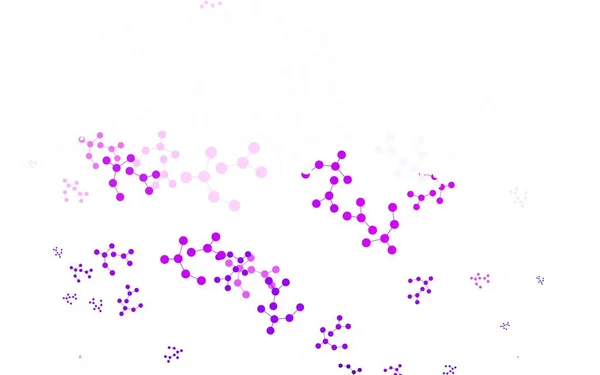 Modello Vettoriale Viola Chiaro Con Struttura Intelligenza Artificiale Design Colorato — Vettoriale Stock