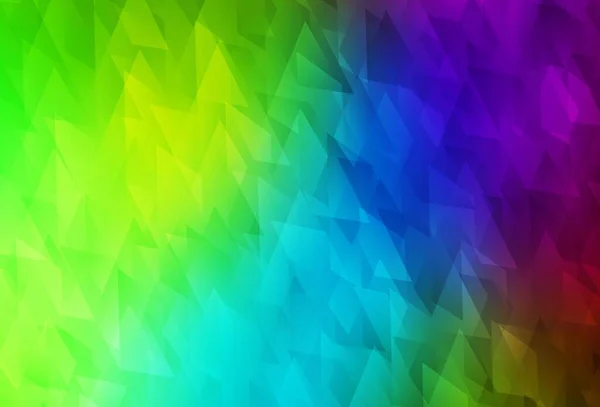 Fondo Vectorial Multicolor Oscuro Con Rombo Rectángulos Sobre Fondo Abstracto — Vector de stock