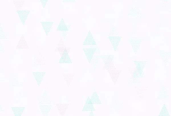 浅粉色 蓝色矢量背景与多边形风格 带有彩色三角形的现代抽象图解 壁纸模板 — 图库矢量图片