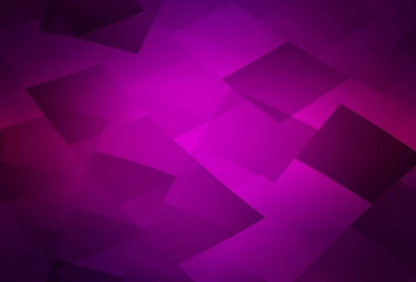 Fundo Vetor Roxo Escuro Com Losango Ilustração Gradiente Abstrato Com — Vetor de Stock