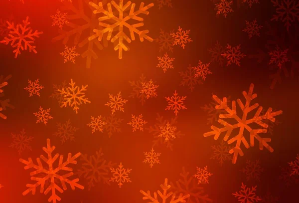 Светло Красный Вектор Новогоднем Стиле Современные Абстрактные Формы Рождественского Настроения — стоковый вектор