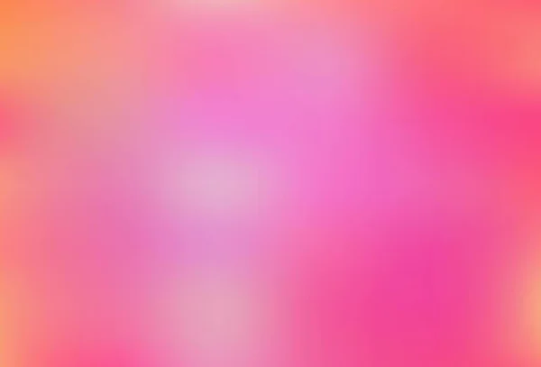 Hellrosa Vektor Verschwommenen Hintergrund Bunte Abstrakte Illustration Mit Farbverlauf Verschwommenes — Stockvektor
