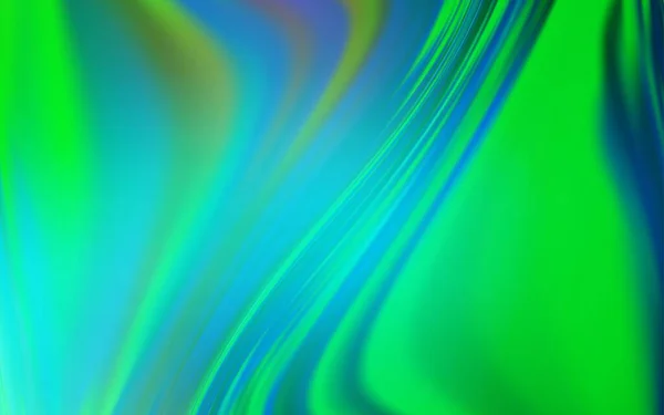 Светло Зеленый Вектор Размыл Яркий Искушение Красочная Иллюстрация Абстрактном Стиле — стоковый вектор