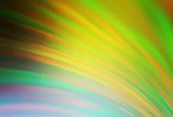 ライトグリーン イエローベクトル抽象的な明るい質感 グラデーションのエレガントな明るいイラスト ブランドブックのためのエレガントな背景 — ストックベクタ