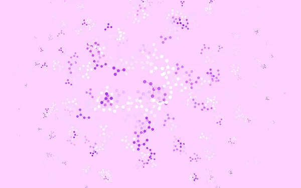 Свето Фиолетовый Векторный Рисунок Сетью Искусственного Интеллекта Красочный Дизайн Простом — стоковый вектор