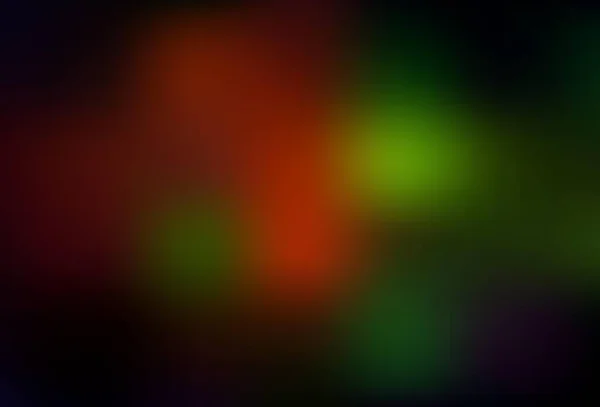 Σκούρο Πράσινο Κόκκινο Διάνυσμα Γυαλιστερό Αφηρημένο Φόντο Αφηρημένη Πολύχρωμη Απεικόνιση — Διανυσματικό Αρχείο
