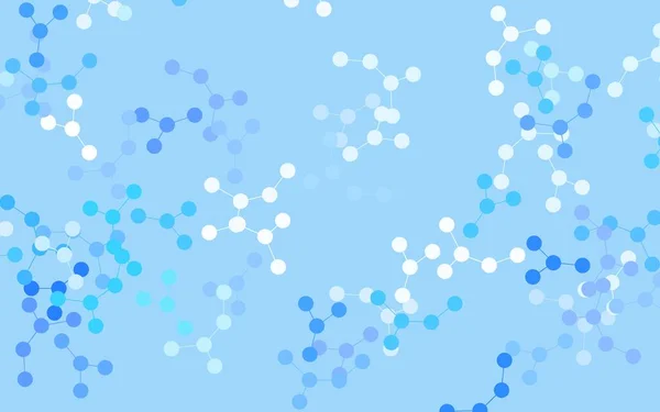 Textura Vectorial Azul Claro Con Concepto Inteligencia Artificial Ilustración Brillante — Vector de stock