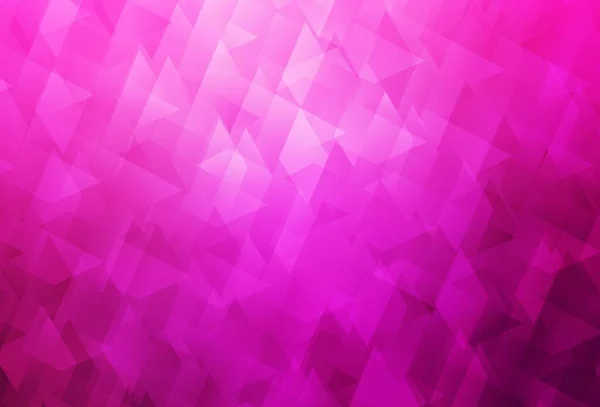 Light Pink Vektor Háttér Sokszögű Stílusban Modern Absztrakt Illusztráció Színes — Stock Vector