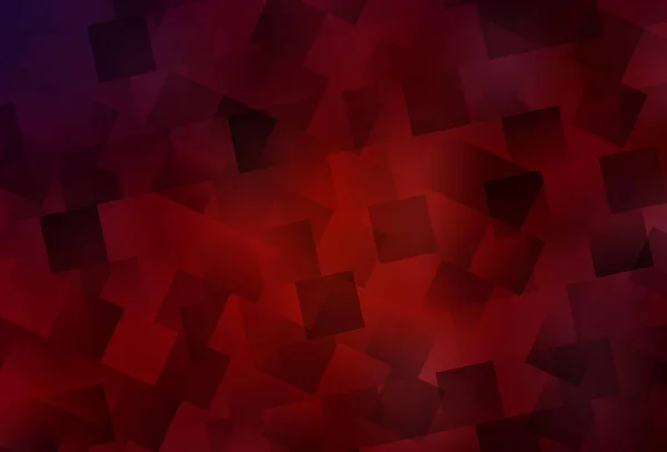 Темно Красный Векторный Узор Квадратном Стиле Иллюстрация Набором Красочных Прямоугольников — стоковый вектор
