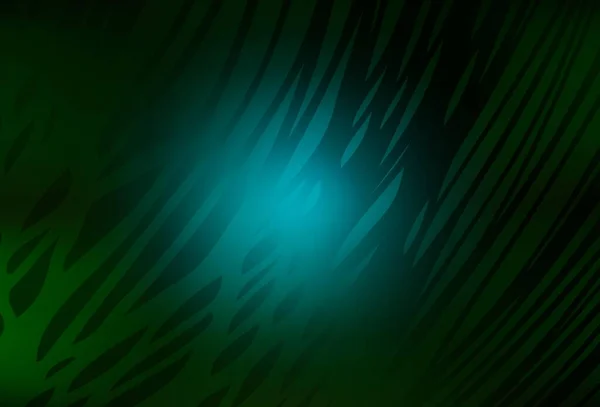 Modello Luminoso Astratto Vettore Verde Scuro Illustrazione Creativa Stile Mezzitoni — Vettoriale Stock