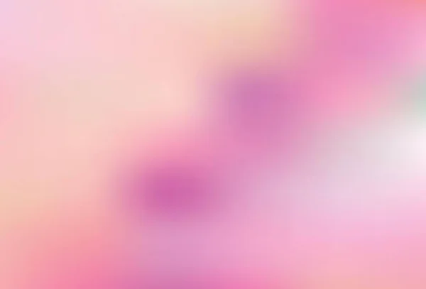 Világos Rózsaszín Vektor Elmosódott Fényes Textúra Csillámló Absztrakt Illusztráció Gradiens — Stock Vector