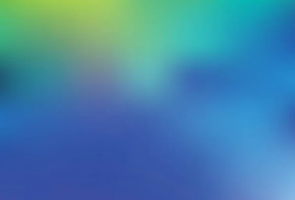 Lichtblauwe Groene Vector Glanzende Abstracte Achtergrond Kleurrijke Abstracte Illustratie Met — Stockvector
