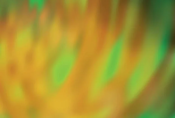 Світло Зелений Жовтий Вектор Розмито Шаблон Яскрава Абстрактна Ілюстрація Градієнтним — стоковий вектор