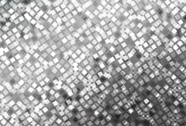 Светло Серый Векторный Фон Многоугольном Стиле Красивая Иллюстрация Прямоугольниками Квадратами — стоковый вектор