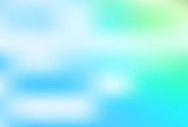 Синий Зеленый Вектор Размытый Рисунок Современная Абстрактная Иллюстрация Градиентом Элегантный — стоковый вектор