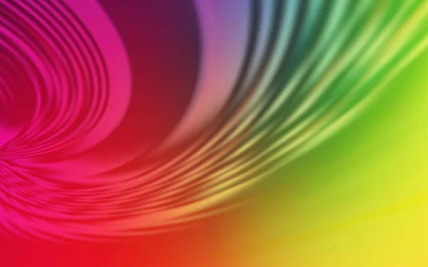 Световая Многоцветная Векторная Текстура Изогнутыми Линиями Красочный Геометрический Образец Градиентными — стоковый вектор