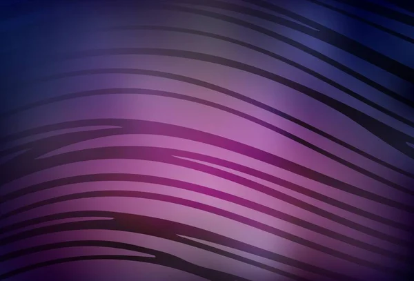 Modèle Vectoriel Violet Foncé Avec Des Lignes Douces Échantillon Aux — Image vectorielle
