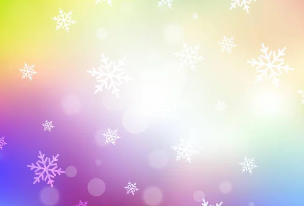Xmasスタイルのライトマルチカラーベクトル背景 クリスマスのシンプルでカラフルなイラストや看板 ポスター 書籍のバナーのパターン — ストックベクタ