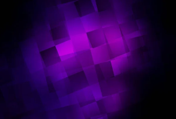 深紫色矢量背景在多边形风格 现代抽象图解与彩色矩形 该模板可用作背景 — 图库矢量图片