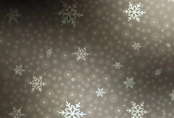 Fond Vectoriel Gris Clair Dans Style Noël Illustration Abstraite Avec — Image vectorielle